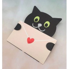 Міні листівка " Кіт  "