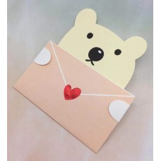 Міні листівка "Ведмедик " 