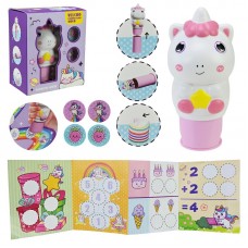 Штамп з наклейками